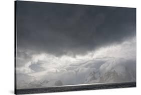 Antarctica. Bransfield Strait. Stormy Skies-Inger Hogstrom-Stretched Canvas