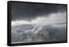 Antarctica. Bransfield Strait. Stormy Skies-Inger Hogstrom-Framed Stretched Canvas