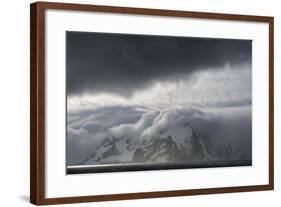 Antarctica. Bransfield Strait. Stormy Skies-Inger Hogstrom-Framed Photographic Print