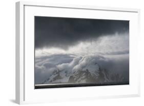 Antarctica. Bransfield Strait. Stormy Skies-Inger Hogstrom-Framed Photographic Print