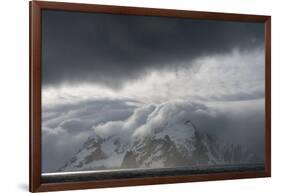 Antarctica. Bransfield Strait. Stormy Skies-Inger Hogstrom-Framed Photographic Print