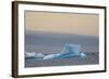 Antarctica. Brown Bluff. Bright Blue Iceberg-Inger Hogstrom-Framed Photographic Print