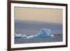 Antarctica. Brown Bluff. Bright Blue Iceberg-Inger Hogstrom-Framed Photographic Print