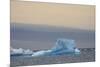 Antarctica. Brown Bluff. Bright Blue Iceberg-Inger Hogstrom-Mounted Photographic Print