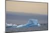 Antarctica. Brown Bluff. Bright Blue Iceberg-Inger Hogstrom-Mounted Photographic Print