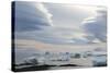 Antarctica. Brown Bluff. Lenticular Clouds Show Katabatic Winds-Inger Hogstrom-Stretched Canvas