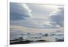 Antarctica. Brown Bluff. Lenticular Clouds Show Katabatic Winds-Inger Hogstrom-Framed Photographic Print