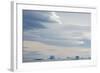 Antarctica. Brown Bluff. Lenticular Clouds Show Katabatic Winds-Inger Hogstrom-Framed Photographic Print