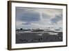 Antarctica. Brown Bluff. Lenticular Clouds Show Katabatic Winds-Inger Hogstrom-Framed Photographic Print