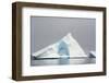 Antarctica. Charlotte Bay. Giant Iceberg with a Hole-Inger Hogstrom-Framed Photographic Print