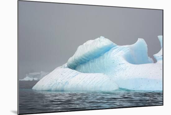 Antarctica. Charlotte Bay. Iceberg-Inger Hogstrom-Mounted Photographic Print