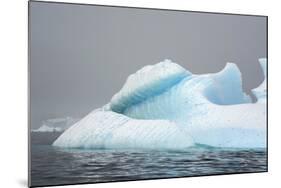 Antarctica. Charlotte Bay. Iceberg-Inger Hogstrom-Mounted Photographic Print