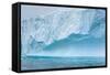 Antarctica. Charlotte Bay. Iceberg-Inger Hogstrom-Framed Stretched Canvas