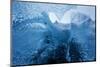 Antarctica, Cuverville Island, Close-up of scalloped surface of melting iceberg.-Paul Souders-Mounted Photographic Print