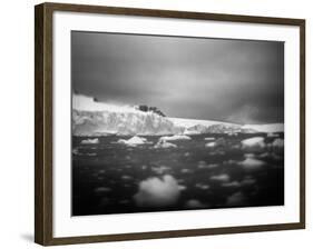 Antarctica, Cuverville Island, icebergs along Errera Channel.-Paul Souders-Framed Photographic Print