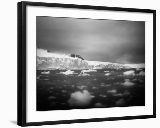 Antarctica, Cuverville Island, icebergs along Errera Channel.-Paul Souders-Framed Photographic Print