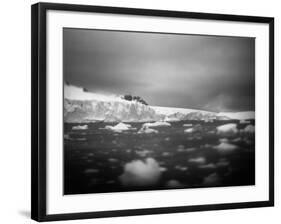 Antarctica, Cuverville Island, icebergs along Errera Channel.-Paul Souders-Framed Photographic Print