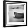 Antarctica, Deception Island, Abandoned wooden skiff at Whalers Cove.-Paul Souders-Framed Photographic Print