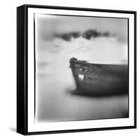 Antarctica, Deception Island, Abandoned wooden skiff at Whalers Cove.-Paul Souders-Framed Stretched Canvas