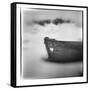 Antarctica, Deception Island, Abandoned wooden skiff at Whalers Cove.-Paul Souders-Framed Stretched Canvas