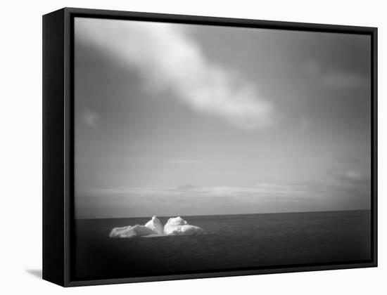 Antarctica, Deception Island, Floating Iceberg.-Paul Souders-Framed Stretched Canvas