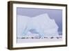 Antarctica, Emperor Penguin (Aptenodytes Forsteri) Colony-Joseph Van Os-Framed Photographic Print