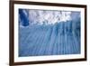 Antarctica, Gerlach Strait, blue ice formation-George Theodore-Framed Premium Photographic Print