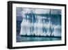 Antarctica, Gerlach Strait, blue ice formation-George Theodore-Framed Photographic Print