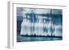 Antarctica, Gerlach Strait, blue ice formation-George Theodore-Framed Photographic Print