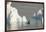 Antarctica. Gerlache Strait. Crabeater Seal and an Iceberg-Inger Hogstrom-Framed Photographic Print