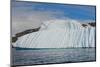 Antarctica. Gerlache Strait. Deeply Grooved Iceberg-Inger Hogstrom-Mounted Photographic Print