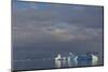 Antarctica. Gerlache Strait. Iceberg and Cloudy Skies-Inger Hogstrom-Mounted Photographic Print