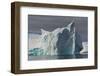 Antarctica. Gerlache Strait. Iceberg with Different Textures-Inger Hogstrom-Framed Photographic Print