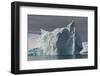 Antarctica. Gerlache Strait. Iceberg with Different Textures-Inger Hogstrom-Framed Photographic Print