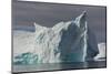 Antarctica. Gerlache Strait. Iceberg with Different Textures-Inger Hogstrom-Mounted Photographic Print