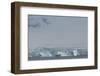 Antarctica. Gerlache Strait. Iceberg with Glacier in the Background-Inger Hogstrom-Framed Photographic Print