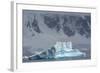 Antarctica. Gerlache Strait. Iceberg-Inger Hogstrom-Framed Photographic Print