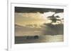 Antarctica. Gerlache Strait. Orne Harbor. Sunset-Inger Hogstrom-Framed Photographic Print