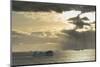 Antarctica. Gerlache Strait. Orne Harbor. Sunset-Inger Hogstrom-Mounted Photographic Print