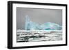 Antarctica, Iceberg, Blue Ice-George Theodore-Framed Photographic Print