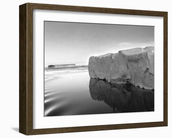 Antarctica Iceberg in the Ocean 1950s-null-Framed Premium Photographic Print