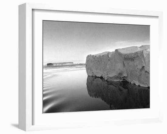 Antarctica Iceberg in the Ocean 1950s-null-Framed Premium Photographic Print