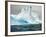 Antarctica, large iceberg, blue ice-George Theodore-Framed Photographic Print