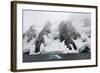 Antarctica. Lemaire Channel. Glacier Covered Mountains-Inger Hogstrom-Framed Photographic Print