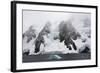 Antarctica. Lemaire Channel. Glacier Covered Mountains-Inger Hogstrom-Framed Photographic Print