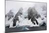 Antarctica. Lemaire Channel. Glacier Covered Mountains-Inger Hogstrom-Mounted Photographic Print