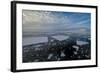 Antarctica, Near Adelaide Island. the Gullet. Ice Floes and Brash Ice-Inger Hogstrom-Framed Photographic Print