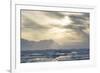 Antarctica. Near Adelaide Island. the Gullet. Ice Floes at Sunset-Inger Hogstrom-Framed Photographic Print