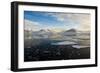 Antarctica, Near Adelaide Island. the Gullet. Ice Floes at Sunset-Inger Hogstrom-Framed Photographic Print