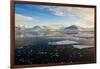 Antarctica, Near Adelaide Island. the Gullet. Ice Floes at Sunset-Inger Hogstrom-Framed Photographic Print